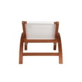 thumbnail image 6 of Island Retreat Bentwood Breeze Luxury Lounger With Wood Frame - Champagne, 6 of 6