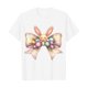thumbnail image 1 of Camiseta de Cuello Redondo de Manga Corta de la Mujer, Top de Moda para Invierno Y Primavera Impresa de Navidad Casual 3/4, 1 of 7