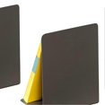 thumbnail image 4 of Book Stopper Minimalist Portable Book Holder Stand Metal Bookends for Shelves Office Desk Dark Gray, 4 of 4