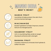 Avatara Mango Boba Nourishing Hydrogel Face Mask for All Skin Types, 1 Sheet Mask