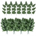 thumbnail image 1 of Helecho Artificial - Tallo de Hojas de Helecho Artificial, Planta de Vegetación Artificial para Cementerio, Tumba, Lápida, Boda, 100 Unidades, 1 of 5