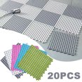 thumbnail image 2 of 1 juego/2 juegos/3 juegos: alfombrilla para ducha, alfombrilla antideslizante para baño, alfombrilla para pies de baño con aislamiento de agua con empalme hueco, adecuada para nadar, 2 of 5