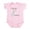 Petal Pink, variant on CafePress - Poppin Bottles Body Suit - Baby Light Bodysuit, Size Newborn - 24 Months