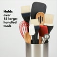 thumbnail image 5 of OXO 6-In Stainless Steel Round Rotating Utensil Holder, 5 of 8