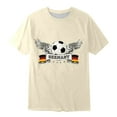 thumbnail image 1 of Playeras Deportivas Para Hombre, Camiseta De Fútbol Alemán Con Gráfico De Talla Grande, Camiseta Estampada De Manga Corta De Color Liso, 1 of 5