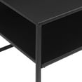 thumbnail image 3 of Braxton 4Pc Coffee Table Set Matte Black - Coffee Table, Console Table, & 2 End Tables, 3 of 12