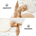 thumbnail image 2 of 1 Set Adjustable Embroidery Stand Wooden Cross Stitch for Home Use, 2 of 6