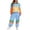 Multicolour, variant on FYEGRE Women's Color Block 2 Piece 80s 90s Outfits Long Sleeve Windbreaker Jacket Tracksuit Set Multicolour M