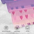 thumbnail image 5 of Yayeee 2 Pack Hand Towels for Bathroom 100% Cotton 16" x 28" Soft Absorbent Kitchen Towel, Gradient Love, 5 of 7