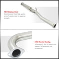 thumbnail image 2 of AJP Distributors JDM Stainless Steel Catback Exhaust System 4.5" Burnt Muffler Tip 2.5" Piping For Acura Integra GSR DC2 1.8L DOHC B18C1 1994 1995 1996 1997 1998 1999 2000 2001 94 95 96 97 98 99 00 01, 2 of 5