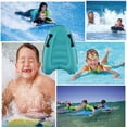 thumbnail image 2 of Body Board, Inflatable Surf Mat with Handles - Lightweight Floating Swim Aid for Kids & Adults, Beach Safety Learning Tool for Swimming & Surfing, 2 of 9