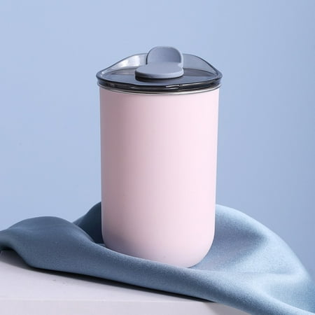 

Portable Coffee Tumbler Stainless Steel with Lid Spill-Proof Travel Carry-on Cup