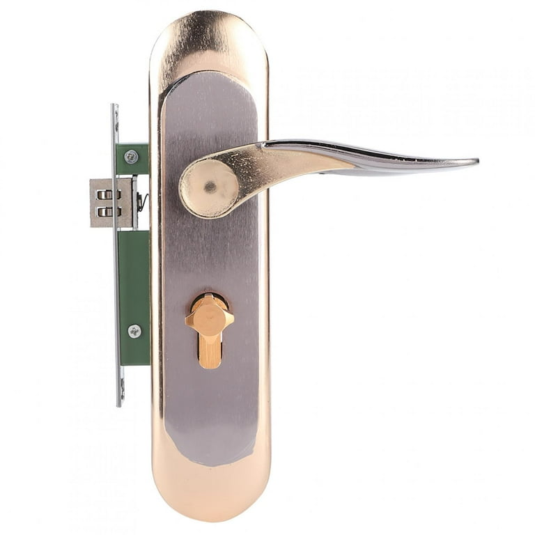 Security door handle outlet