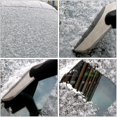 thumbnail image 4 of Car Snow Shovel, Windshield Scraper, Stainless Steel Upgraded Solid Frosted Rubber Painted Handle Refrigerator Defrosting Shovel, 4 of 8