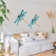 thumbnail image 5 of Odonate Metal Wall Decoration Fence Outdoor Garden Living Room Bedroom Courtyard Courtyard Balcony Wall Decoration Hanging Sculpture Wall Exterior, 5 of 6