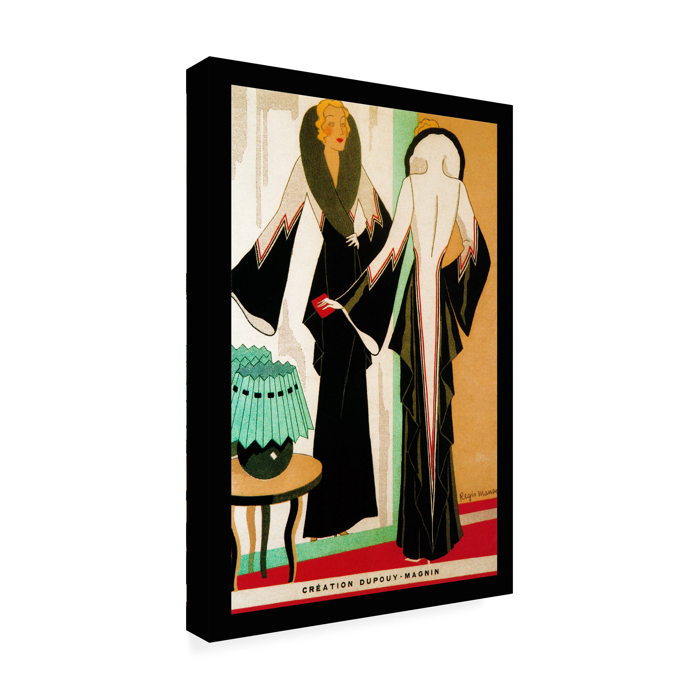 Trademark Fine Art 'Deco Fashion 1932' Canvas Art by Vintage Lavoie