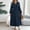 Navy, variant on ZZwxWA Womens V Neck Dresses 2025 Long Sleeve Elegant Evening Party Dress Fall Pleated Flowy Casual High Waist Formal Dress