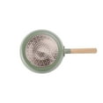 thumbnail image 3 of Cookin IH Induction Ceramic Sauce Pot with Wood Handle and Glass Lid 20cm (Green), 3 of 8