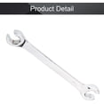 thumbnail image 4 of SLGHLSAHG Flare Nut Wrench, 15mm x 17mm Metric Double Open End, 2Pcs A9476, 4 of 8