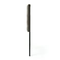 thumbnail image 6 of Hunter Velvet Upholstered Queen/ Full Headboard, Grey and Black Steel, 6 of 7