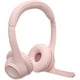 thumbnail image 3 of Audifonos Inalambricos Logitech Zone 300 Microfono Omnidireccional Cancelacion de Ruido Bluetooth rosa, 3 of 5