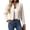 Beige, variant on Women's Short Wool Coat Stand Collar Single Breasted Slim Fit