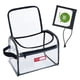 thumbnail image 1 of Neceser transparente lo suficientemente rugoso para mujeres, viajes, capacidad de 9 litros, 1 of 9