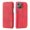 Red, variant on SaniMore for iPhone 14 6.1" Case [RFID Blocking], Camera Protection Card Slot Ultra-Thin PU Leather Magnetic Wallet Cover with Practical Bracket Shockproof Protective Shell, Red
