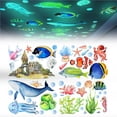 thumbnail image 2 of Injueey Adhesivo de pared Mundo submarino Criatura Luminoso Dibujos animados Colorido PVC Adhesivo Adhesivo de pared Póster Impresión de arte Decoración del hogar Injueey HA019224-00, 2 of 6