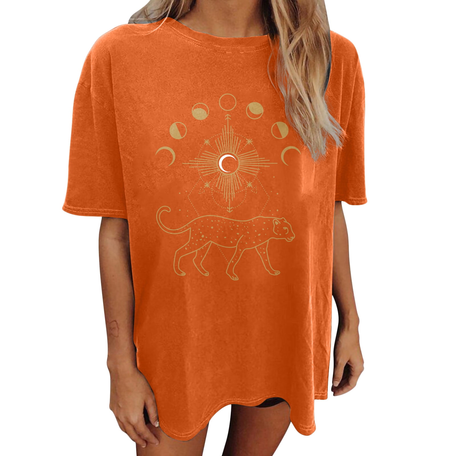 Womens Tops Vintage Drop Sleeves Skull 