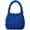 Darkblue, variant on Women's Knit Clutch Bag Handmade Woven Polyeater Knit Satchel Purse Handbag Shoulder Solid Color Bag