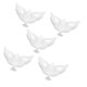 thumbnail image 4 of RomaMX 5 piezas Globos de paloma Forma de paloma blanca de la paz Globos de aluminio Globos de fiesta Accesorios de fotos para decoración de fiesta de cumpleaños de boda Decoración, 4 of 8
