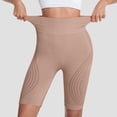thumbnail image 2 of Breezora Women's High Waisted Yoga Shorts Seamless Scrunch Lifting Tummy Control Compression Fit Workout Running Bottoms, 2 of 5