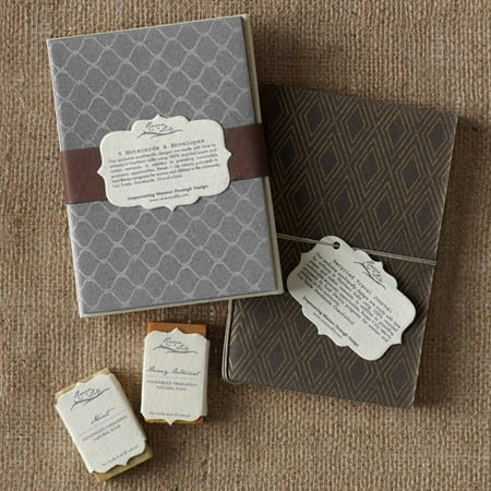 Mult Piece Soap, Journal, Notecards From