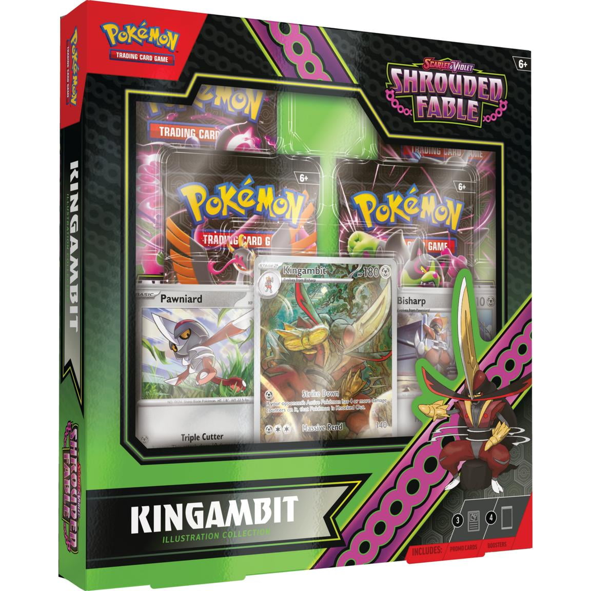 Pokemon Trading Card Games Scarlet & Violet 6.5 Kingambit Illustration Collection