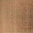 thumbnail image 1 of Ahgly Company Indoor Square Oriental Brown Industrial Area Rugs, 5' Square, 1 of 4
