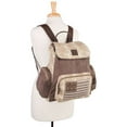 thumbnail image 4 of Rucksack in Brown and Beige, 4 of 4