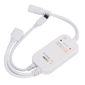 RGB LED Contrôleur de lumière de bande, conception humanisée LED Lumières Dimmer Music Rythme Sync Luminosité Ajustement pour la maison KTV Éclairage à corde à DEL