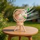 thumbnail image 5 of Creatives Tripod Foldable USB Desk Fan 2 Speed Adjustables Gradient Light Quiet Coolings Fan For Home Office, 5 of 9