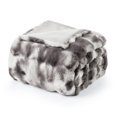 thumbnail image 5 of Amelie Home Faux Rabbit Fur Throw Blanket – Soft Plush Bubble Texture for Couch or Bed, 5 of 5