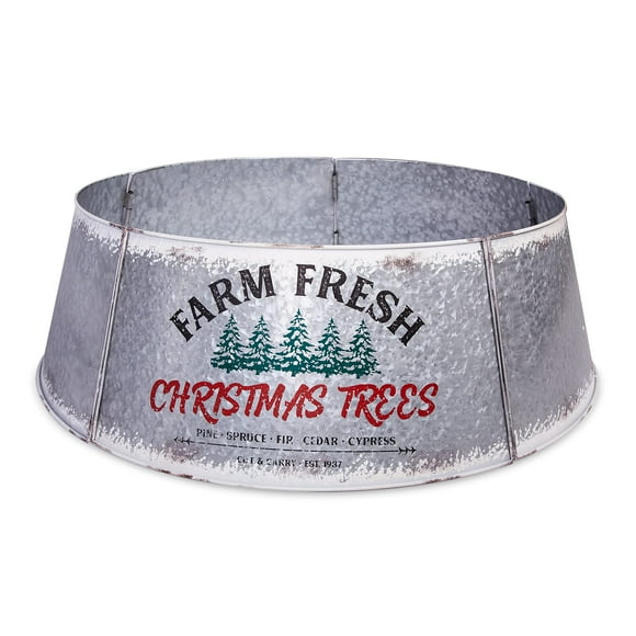 Galvanized Metal Tree Collars