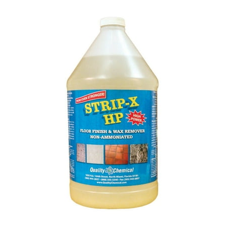 Strip-X H.P. High Power, Low Odor Floor Stripper - 1 gallon (128 (Best Wood Stripping Chemical)