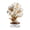 A#2, variant on Acrylic Rotating Base Floral Art Ornament Desktop Decorative Display with Elegant Flower Design Clear Glossy Home Decor Accent for Living Room Bedroom or Office Shelf