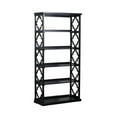 thumbnail image 1 of Scranton & Co 5 Shelf Bookcase in Black, 1 of 6