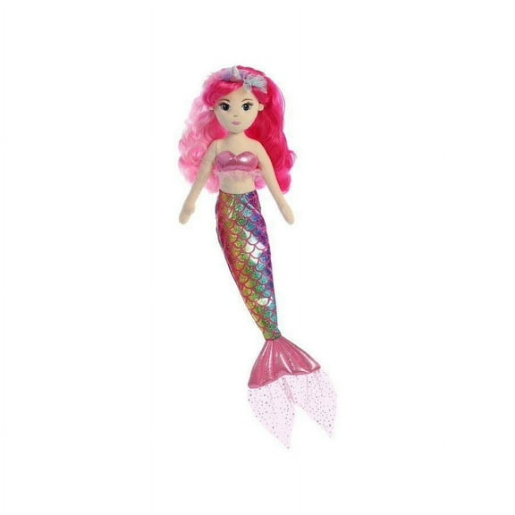Minnie Rainbow Unicorn Mermaid Sparkles Plush
