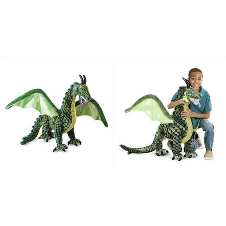 melissa & doug winged dragon plush