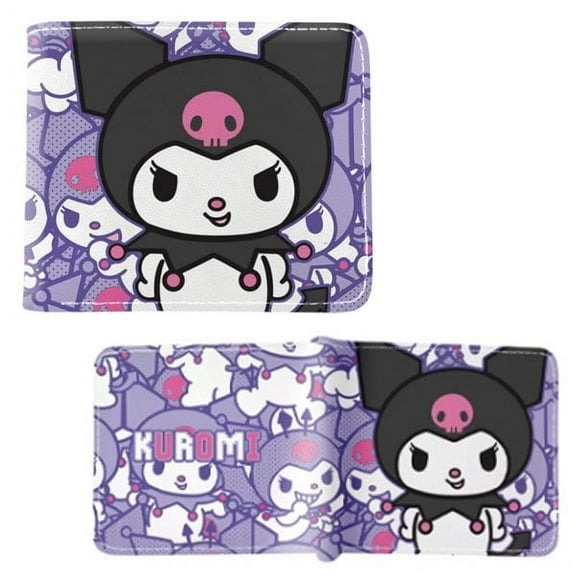 Kuromi Style A - Hello Kitty 4x5" Bi-Fold Wallet
