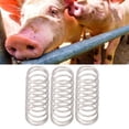 thumbnail image 1 of Accessoires de Buveur de Porc, Petits Accessoires Convinient de Buveur de Mamelon de Ressort Fort pour le Porc pour la Ferme pour les Pièces de Buveur pour la Volaille, 1 of 8