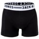 thumbnail image 3 of Jack & Jones Calzoncillos para hombre, paquete de 3 - SENSE TRUNKS, algodón elástico Negro/Blanco 2XL, 3 of 3