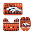 thumbnail image 4 of Juego de alfombras de baño de 3 piezas del equipo Broncos Alfombra antideslizante para baño de 24 x 16 pulgadas, 4 of 7